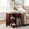 Arched Mission Revolving End Table, , large