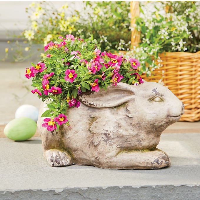 Rabbit Planter, , large