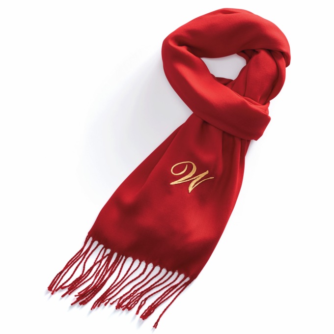 Personalized Fringe Scarf, , large