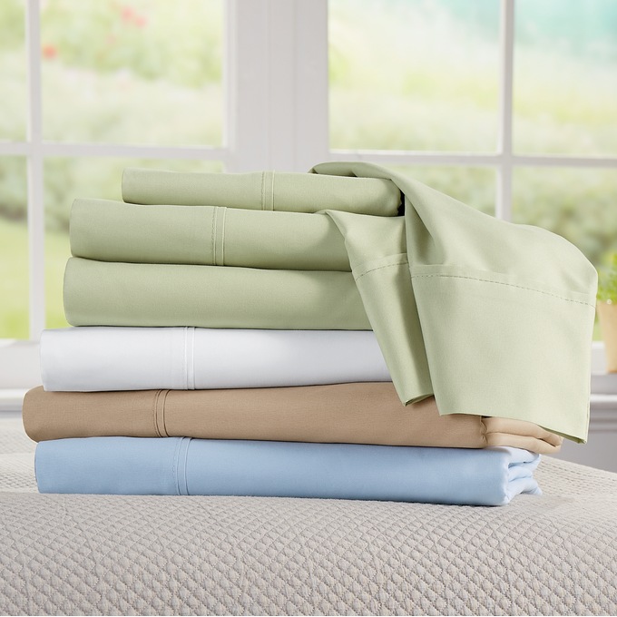 CoolMax Cooling Microfiber Sheet Set, , large