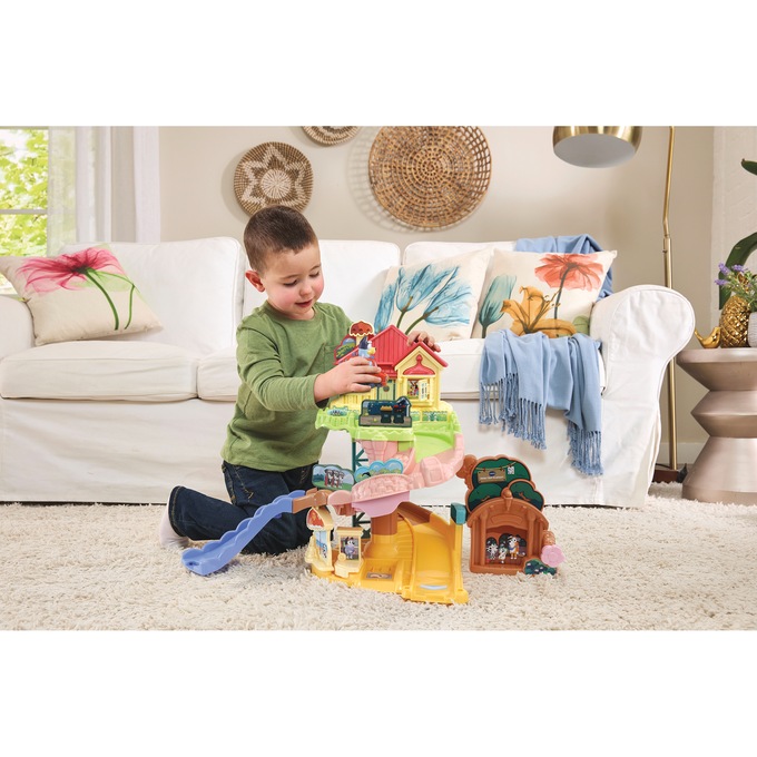 VTech Go! Go! Smart Wheels Bluey Road Trip Playset, , large