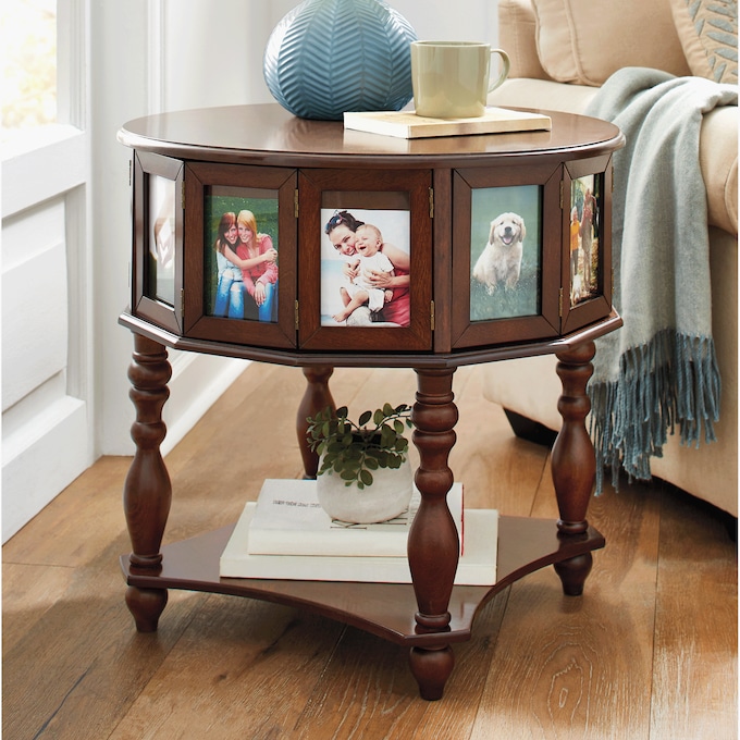Photo Display Side Table, , large