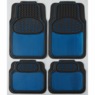 4-Piece Metallic Car Mat Set, , large