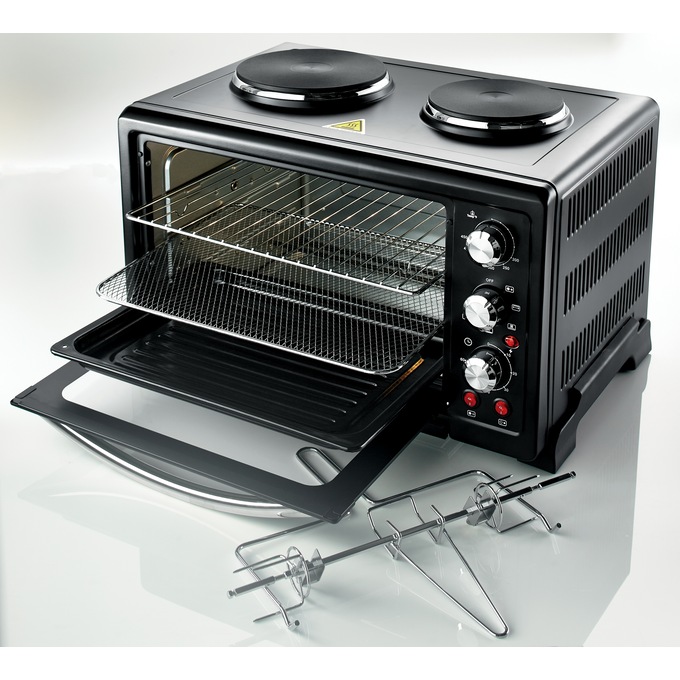 Ginny's 15-in-1 Everything Oven, Black, large