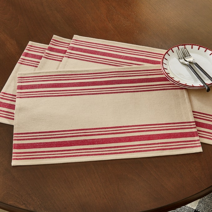 Farm Table 4 Piece Placemat Set Country Door