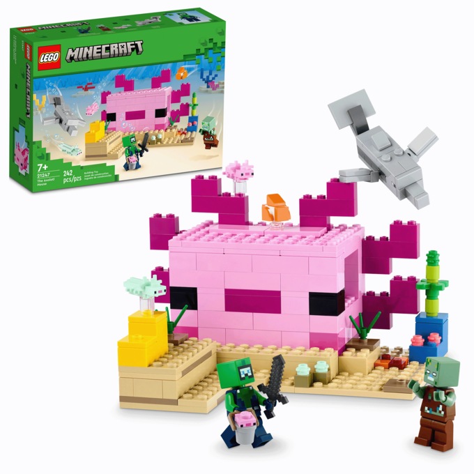 LEGO Minecraft The Axolotl House, , large
