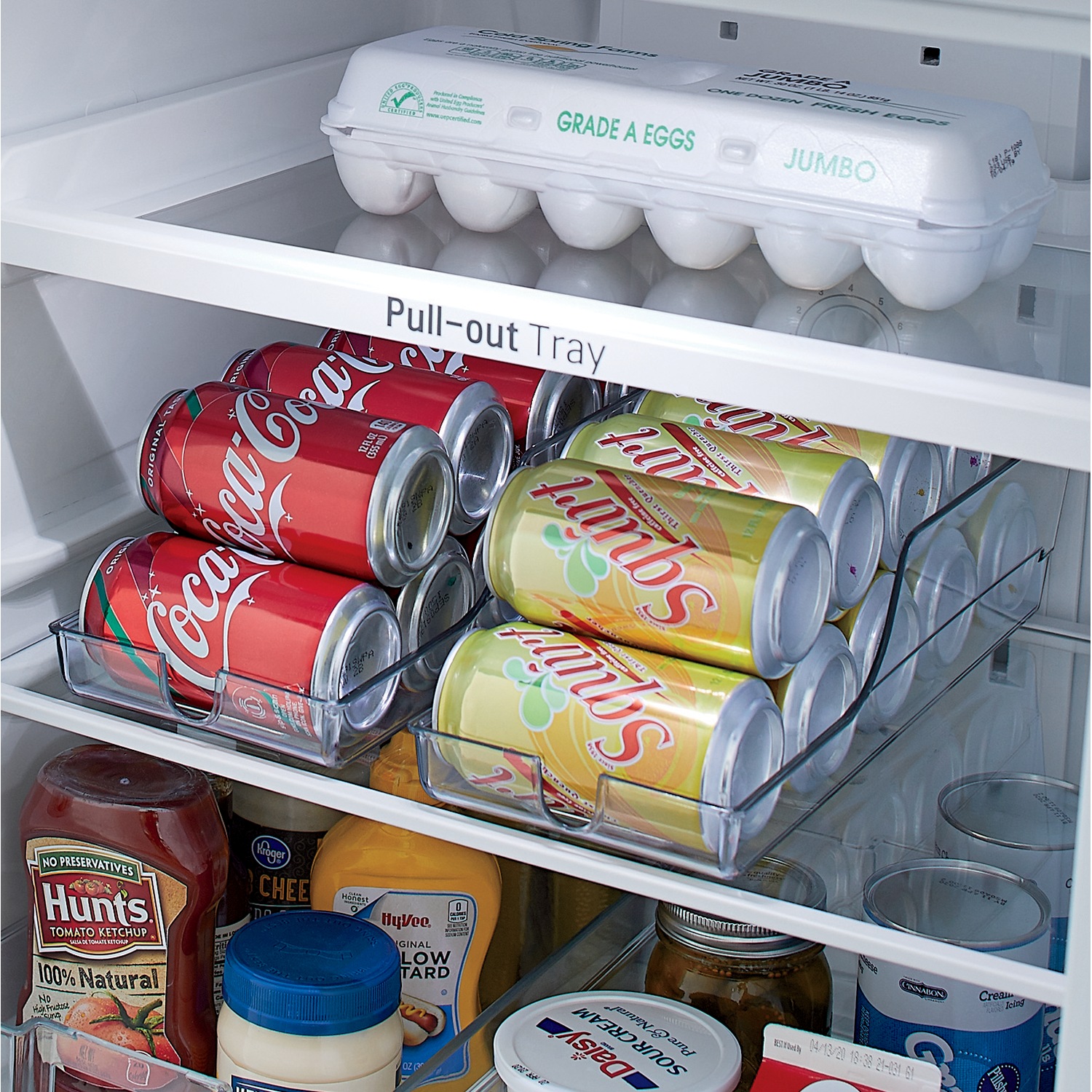 Set of 2 Can Storage Bins Country Door