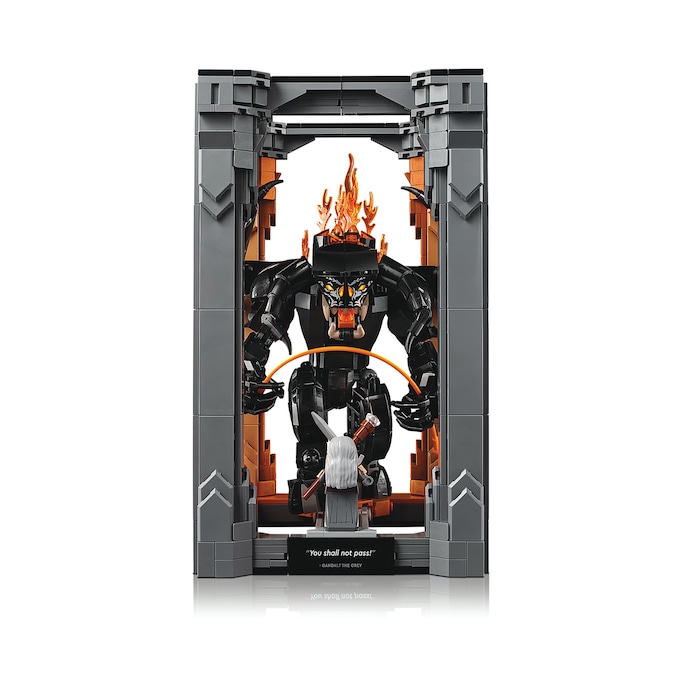 LEGO Icons The Lord of the Rings: Balrog Book Nook, , large