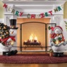 Felt Merry Christmas Garland, , large