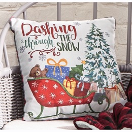 Christmas Indoor/Outdoor Pillow, , large