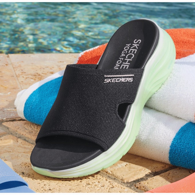 Skechers Women's Vapor Foam Slide, , large