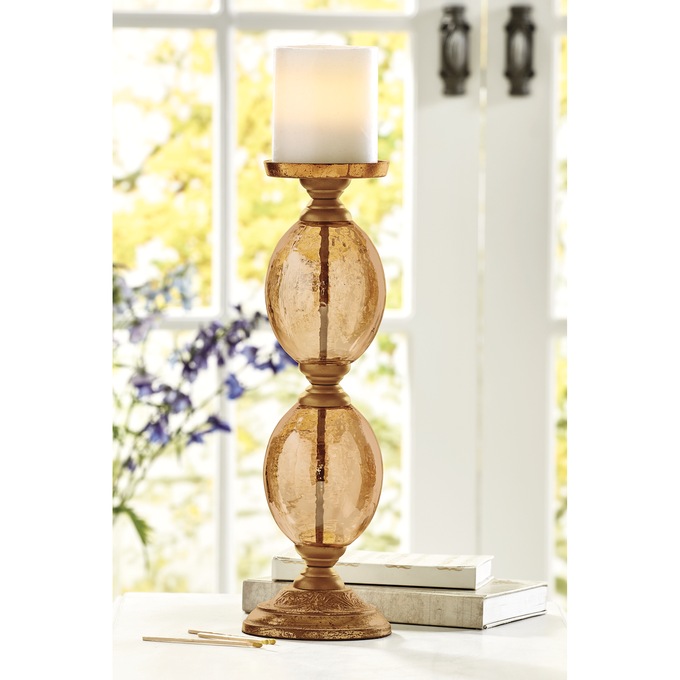 Golden Glam Candleholder, , large