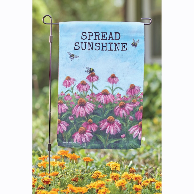 Flower Garden Flag, , large