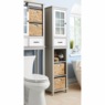 Leighton Tall Towel Cabinet, , large