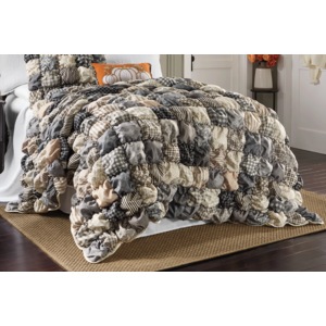 Farmhouse Puff Oversized Quilt Bundle, , large