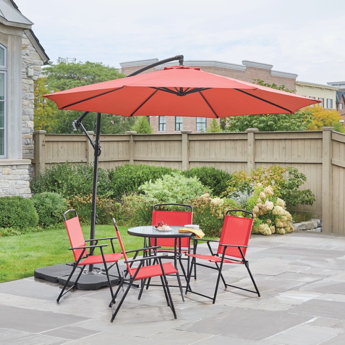 10' Offset Umbrella, , large