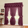 Mayfair Romantic Priscilla Ruffled Semi-Sheer Panel Pair with Tieback, , large