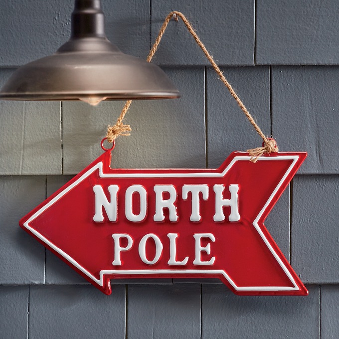 North Pole Sign, , large