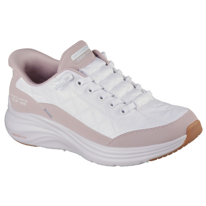 Skechers Women's Slip-Ins Martha Stewart Contour Foam Shoe, Lavender, large