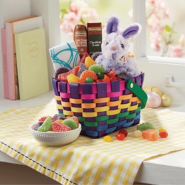 Bunny Easter Basket, , large