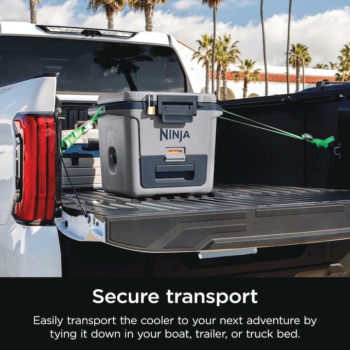 Ninja FrostVault Hard Cooler with Dry Zone, Gray, large