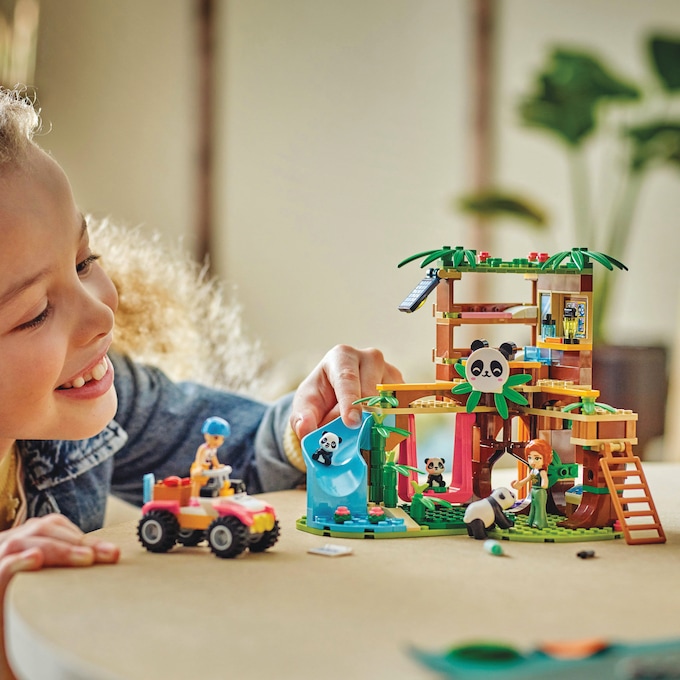 LEGO Friends Panda Sanctuary Animal Care, , large