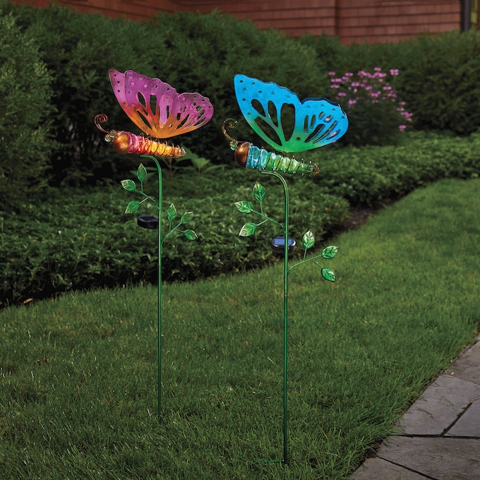 Solar Butterfly Stake, , large