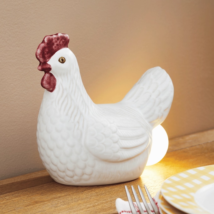 Chicken Egg Lamp, , large