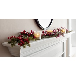 Red Berry Garland, , large