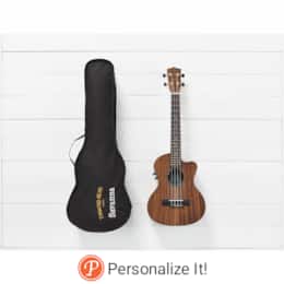 Acoustic-Electric Cutaway Tenor Ukulele, , large
