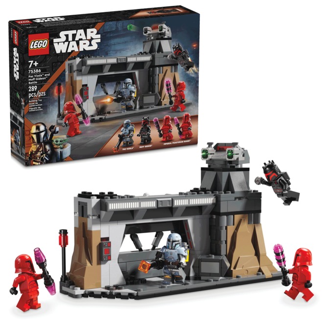 LEGO Paz Vizsla & Moff Gideon Battle, , large