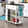 Katie Small Kitchen Cart with Storage, , large