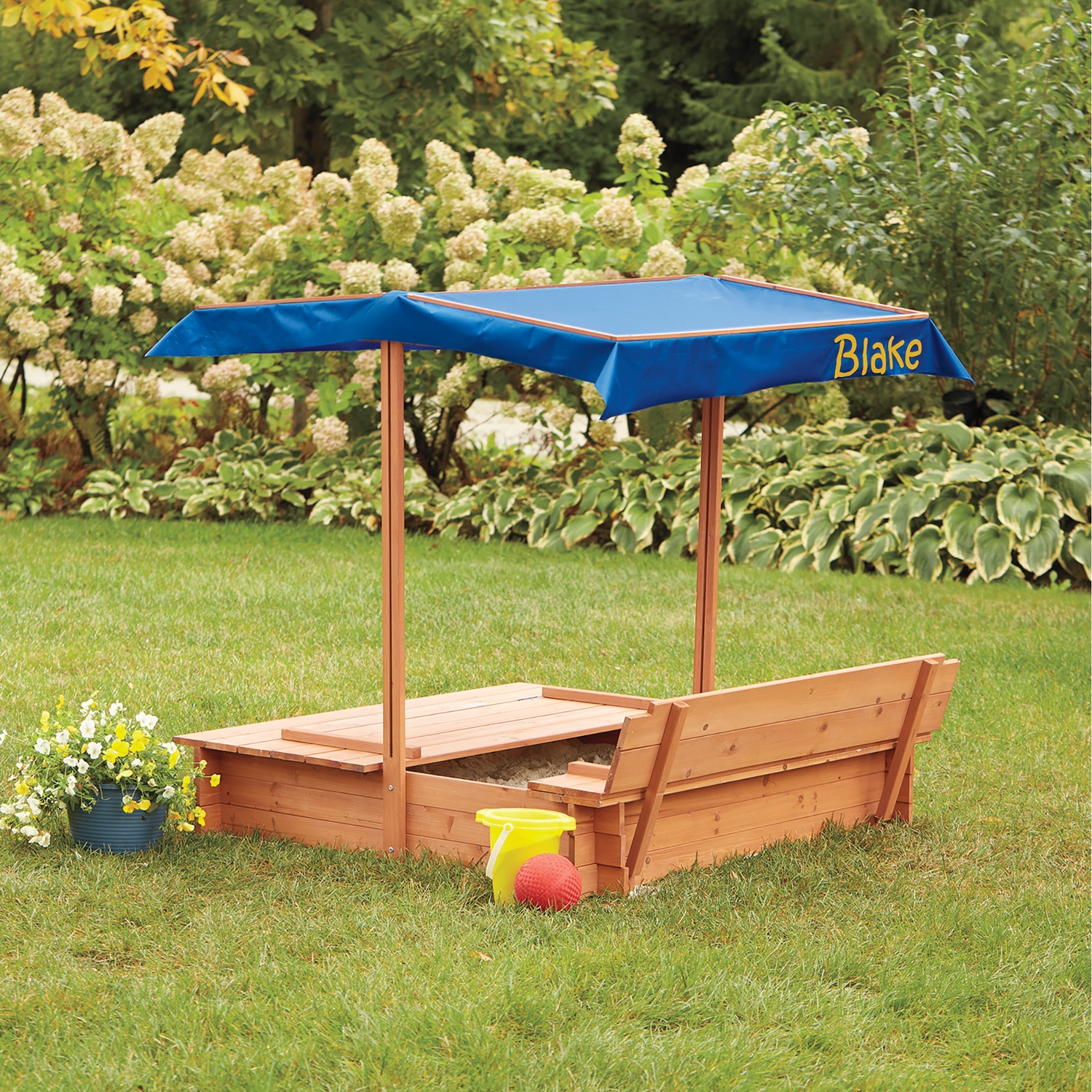 Convertible Sandbox with Sunshade | Country Door