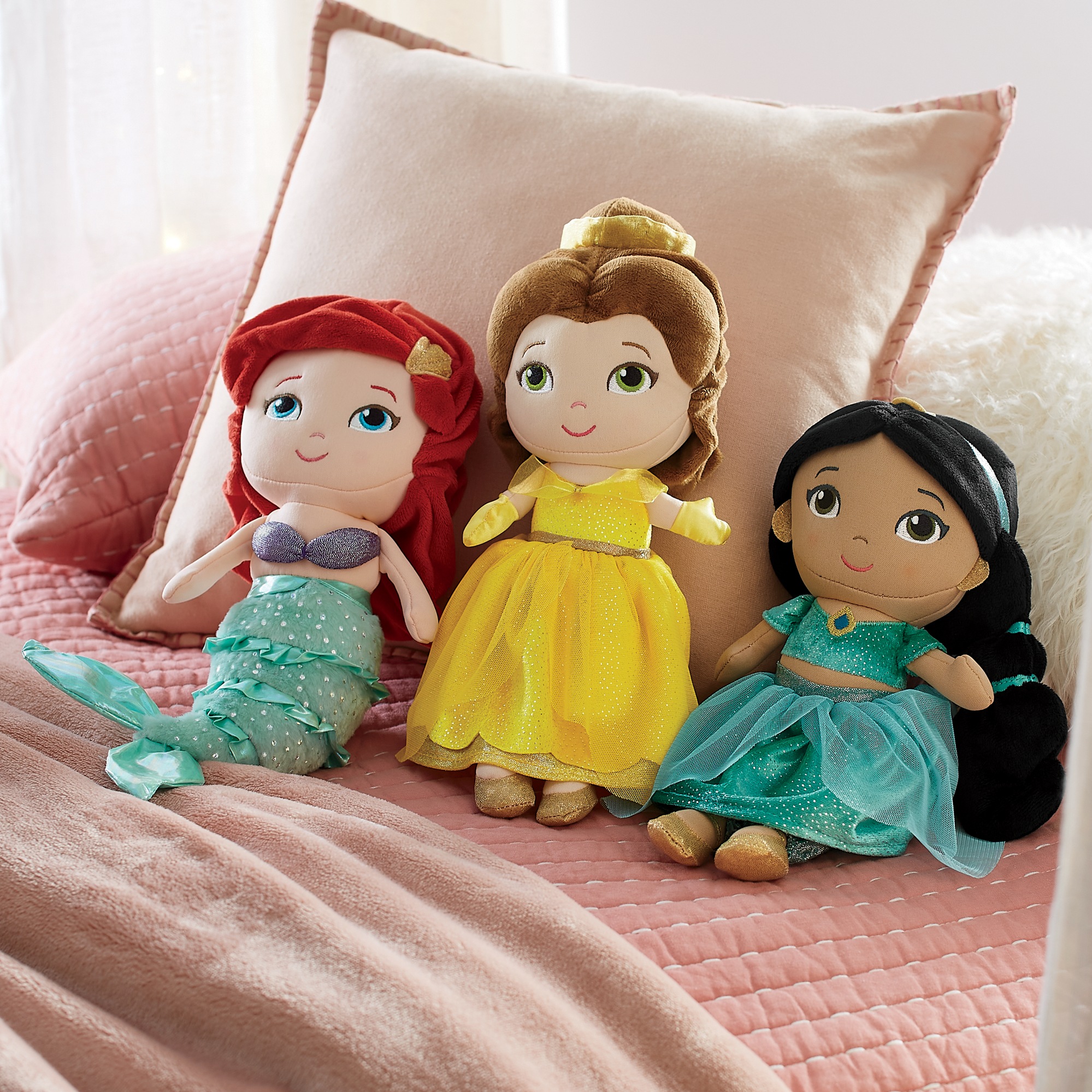 disney princess soft doll set