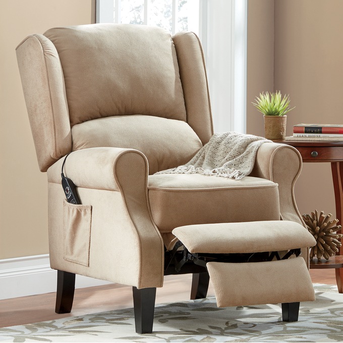 Lazy boy wingback recliner chair sales