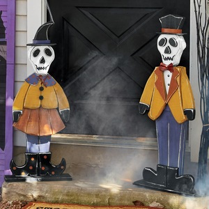 Buy Both Chunky Wood Cutouts Skeletons and Save, , large