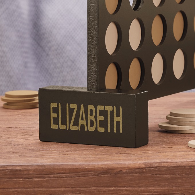 Personalized 4-in-a-Row Game, , large