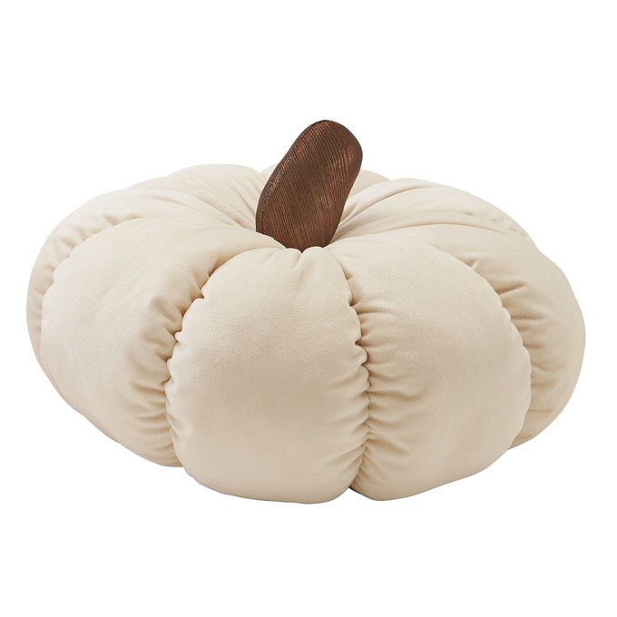 Decorative Stuffed Pumpkin Pillow, , large