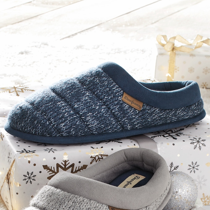 Asher Marled Knit Clog, , large