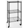 3-Tier Thin Mobile Tower Shelves, , large