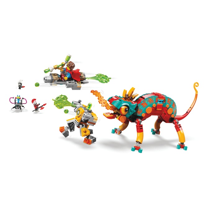 LEGO DREAMZzz Mateo's Fire Chameleon, , large