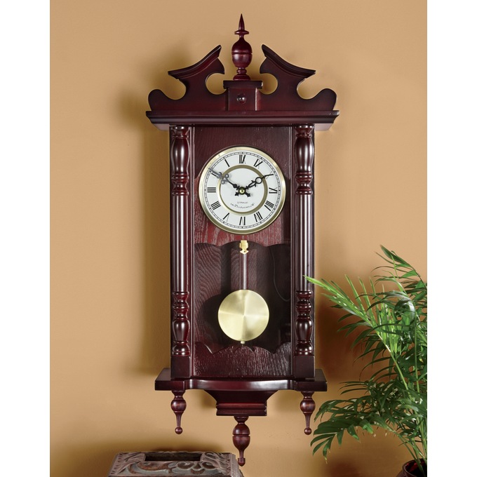 Vintage Wall Clock Country Door