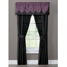 Kismet Luxury Woven Jacquard Panel Pair, Black, large