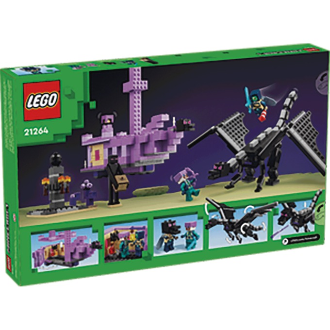 LEGO Minecraft Ender Dragon & Ship, , large