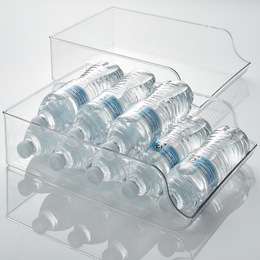 Set Of 2 Bottle Storage Bins, , large