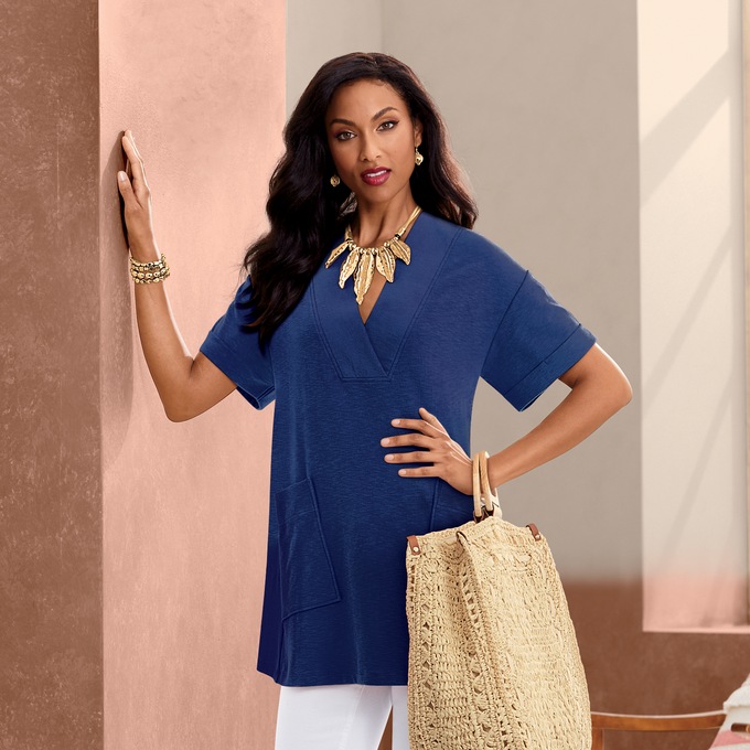 My Favorite Tunic, Medieval Blue, large