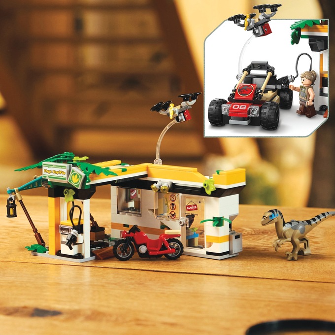 LEGO Jurassic World Raptor & Titanosaurus Tracking Mission, , large