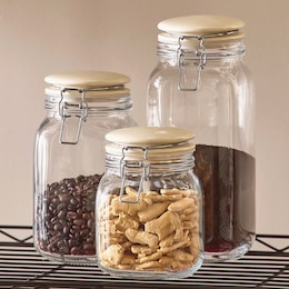 Martha Stewart Rindleton Set of 3 Canisters, , large