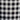 Set of 2 Gingham Check Planters, Black White, swatch