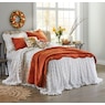 Angelica Ruffle Chenille Bedspread, , large